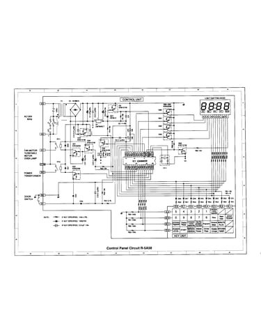 Control panel circuit r-5a58