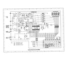 Sharp R-5W38 control panel circuit r-5w38 diagram