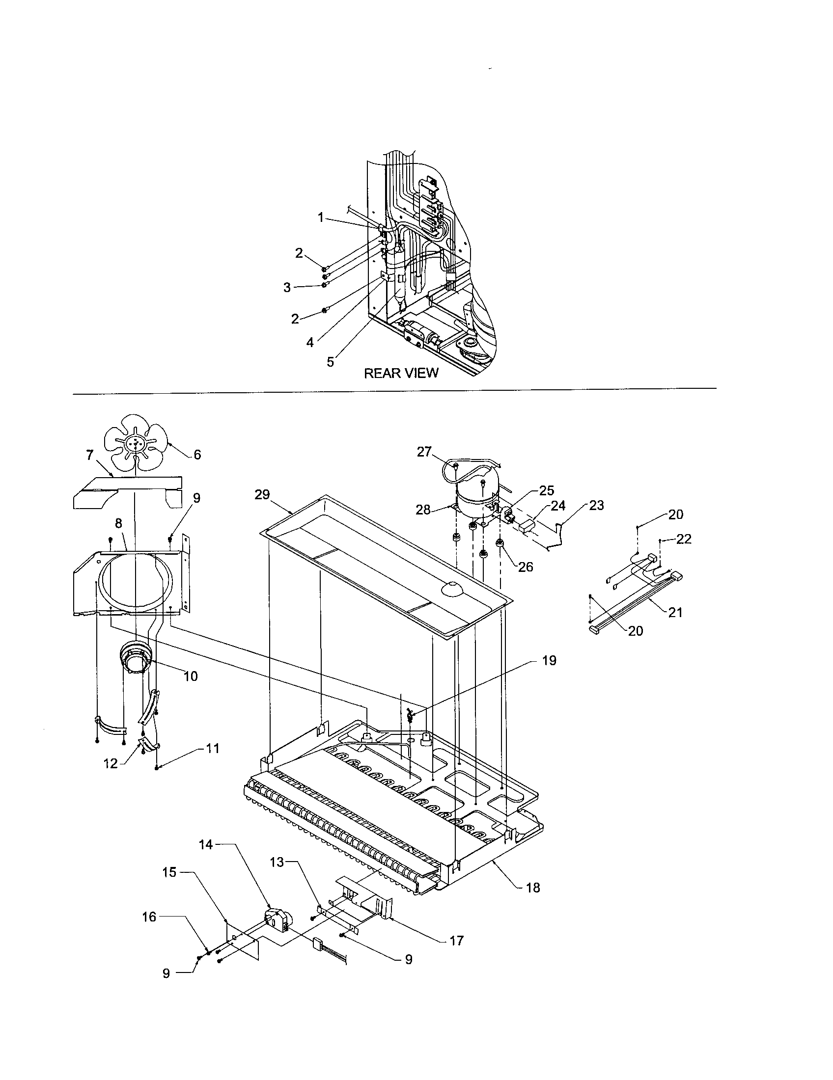 Machine compartment