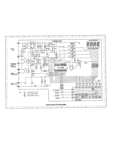 Control panel circuit (r-4a58)