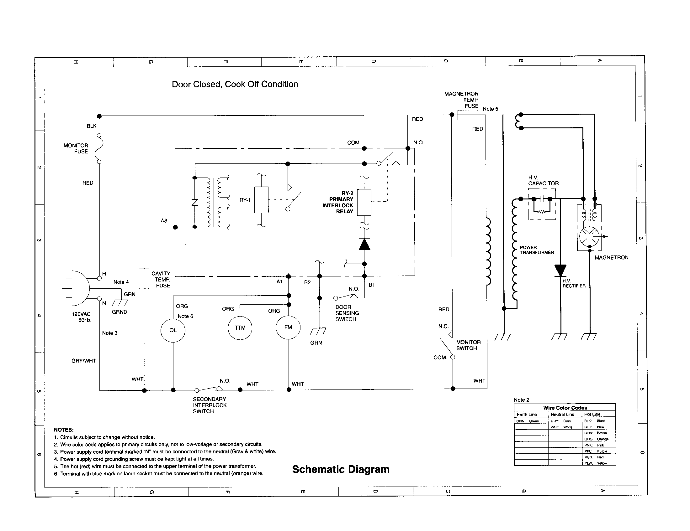 SCHEMATIC DIAGRAM