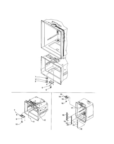 Light switches/drain funnel