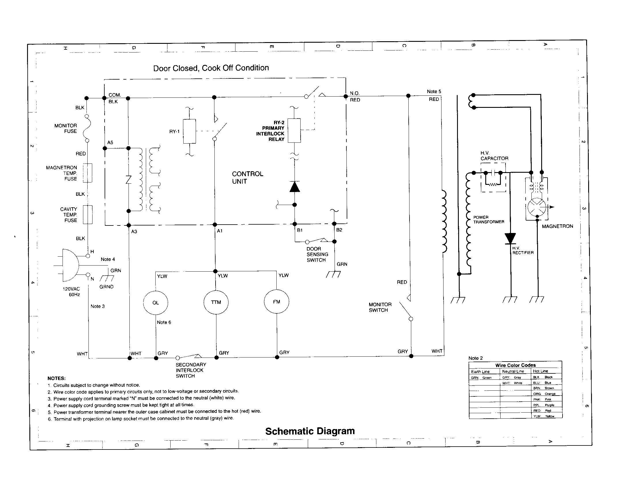 SCHEMATIC DIAGRAM