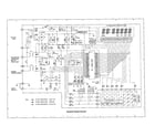 Sharp R-5A97 control panel circuit diagram