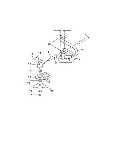 Brushcutter attachment