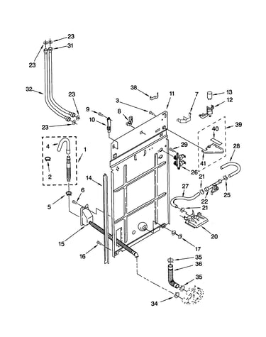 Rear panel