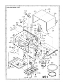 Oven and cabinet