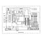Sharp R-1462 control panel circuit diagram