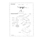 Sharp R-408AW wire harnesses diagram