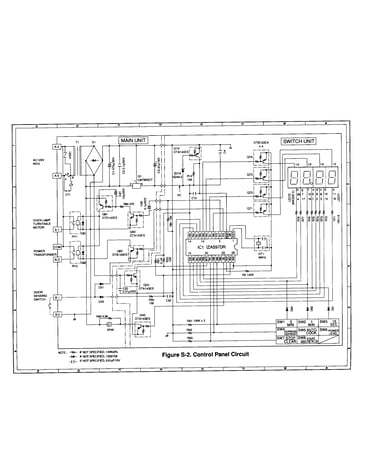 Control panel circuit