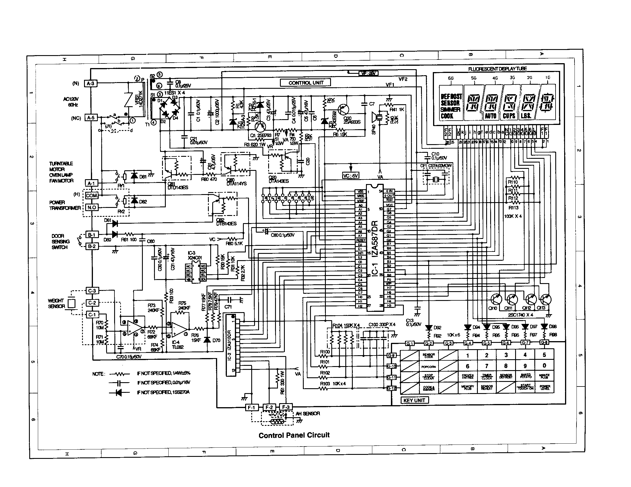 CONTROL PANEL CIRCUIT