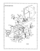 Oven and cabinet