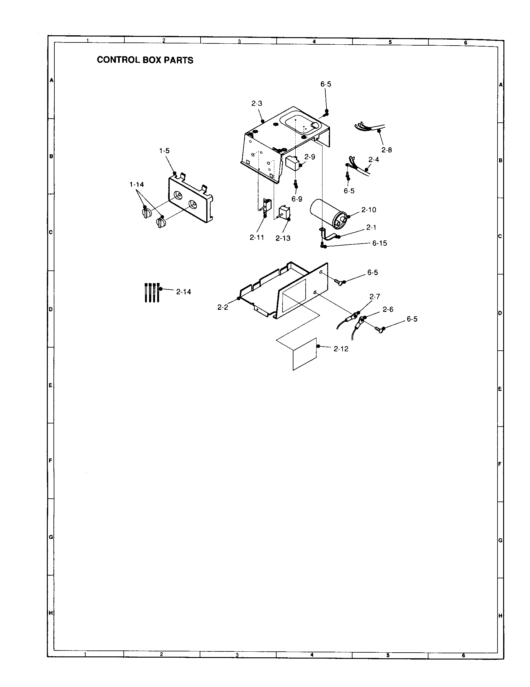 Control box parts