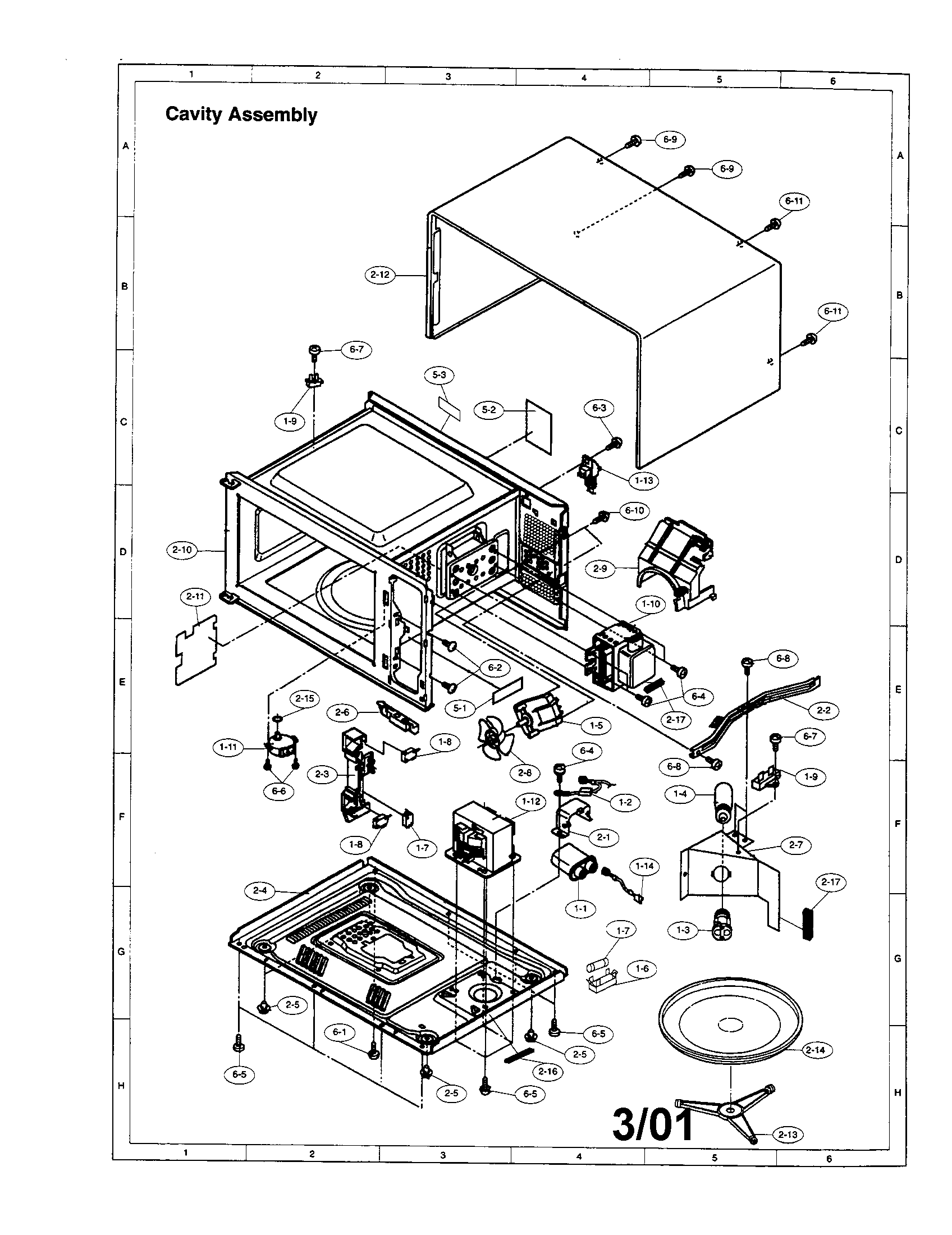 Cavity assembly