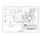 Sharp R-410BW control panel circuit diagram