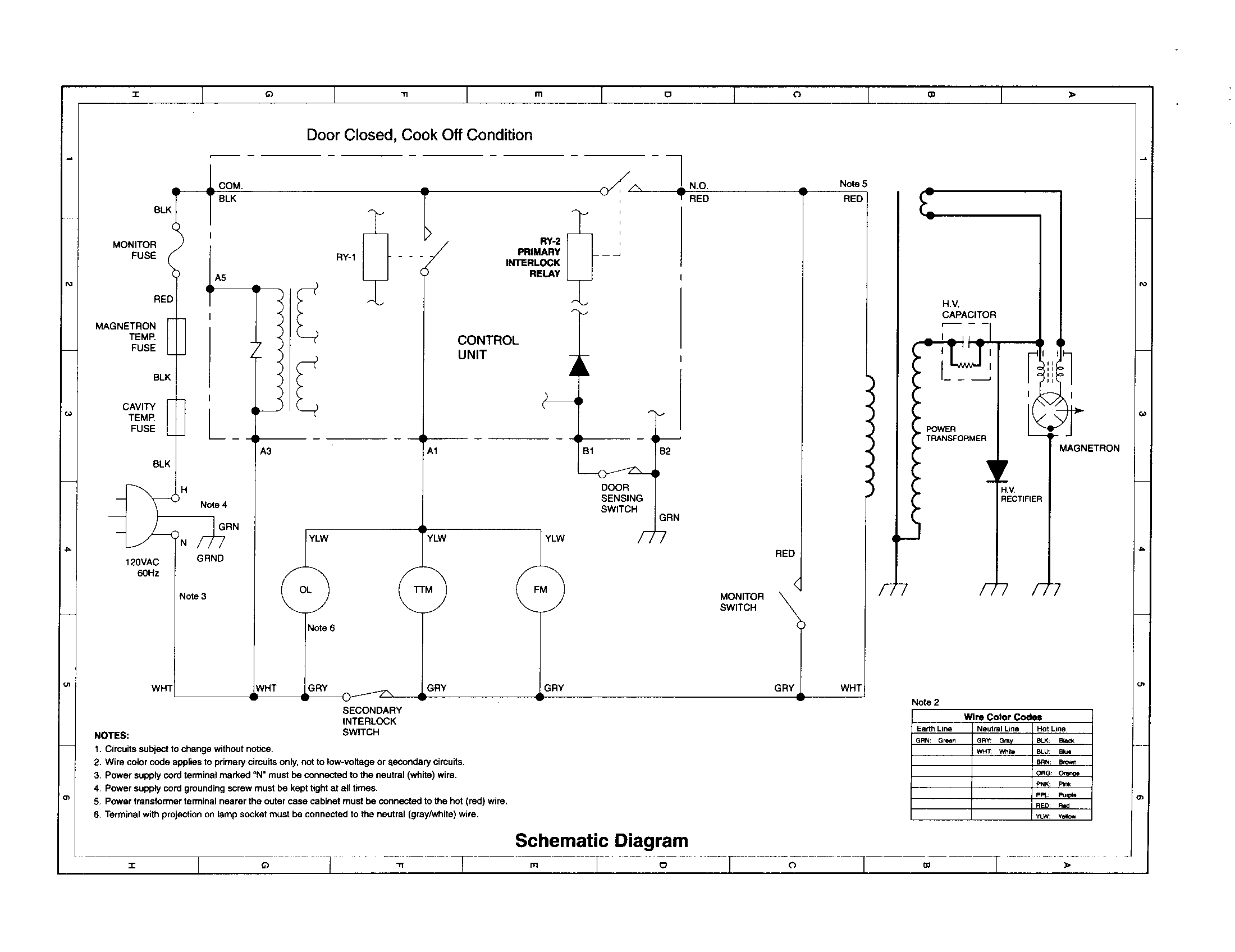 SCHEMATIC DIAGRAM