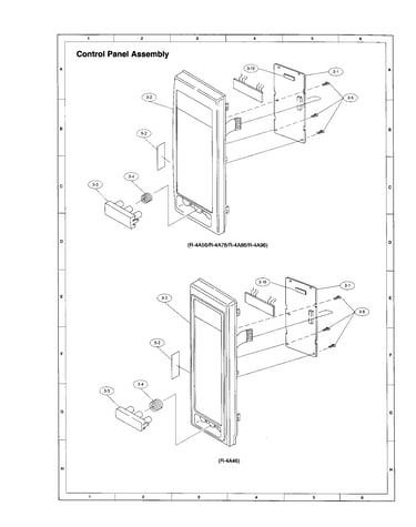 Control panel assembly
