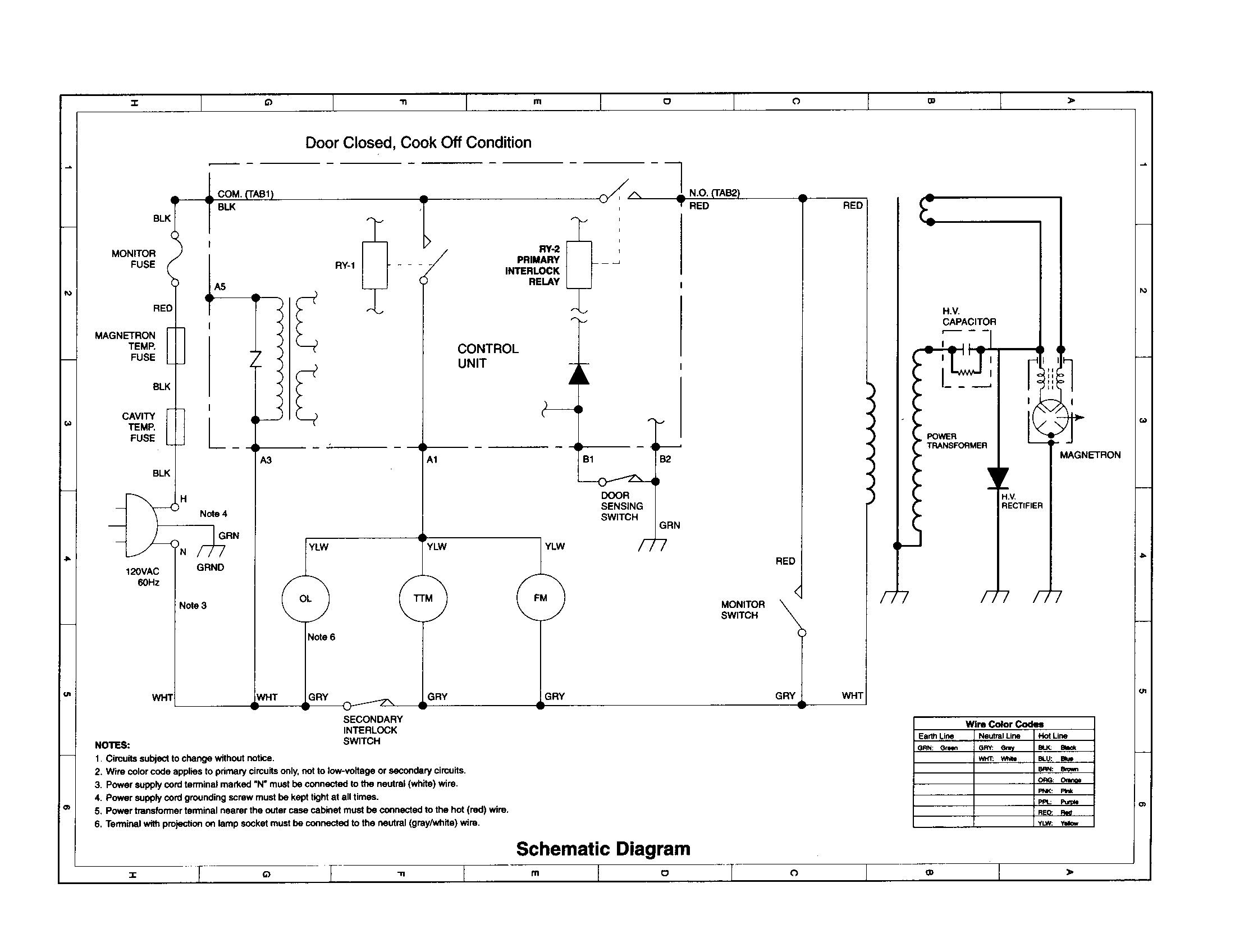 SCHEMATIC DIAGRAM