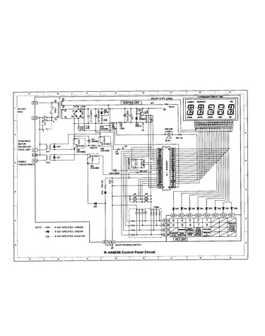 R-4a86/96--control panel circuit