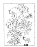 Oven and cabinet