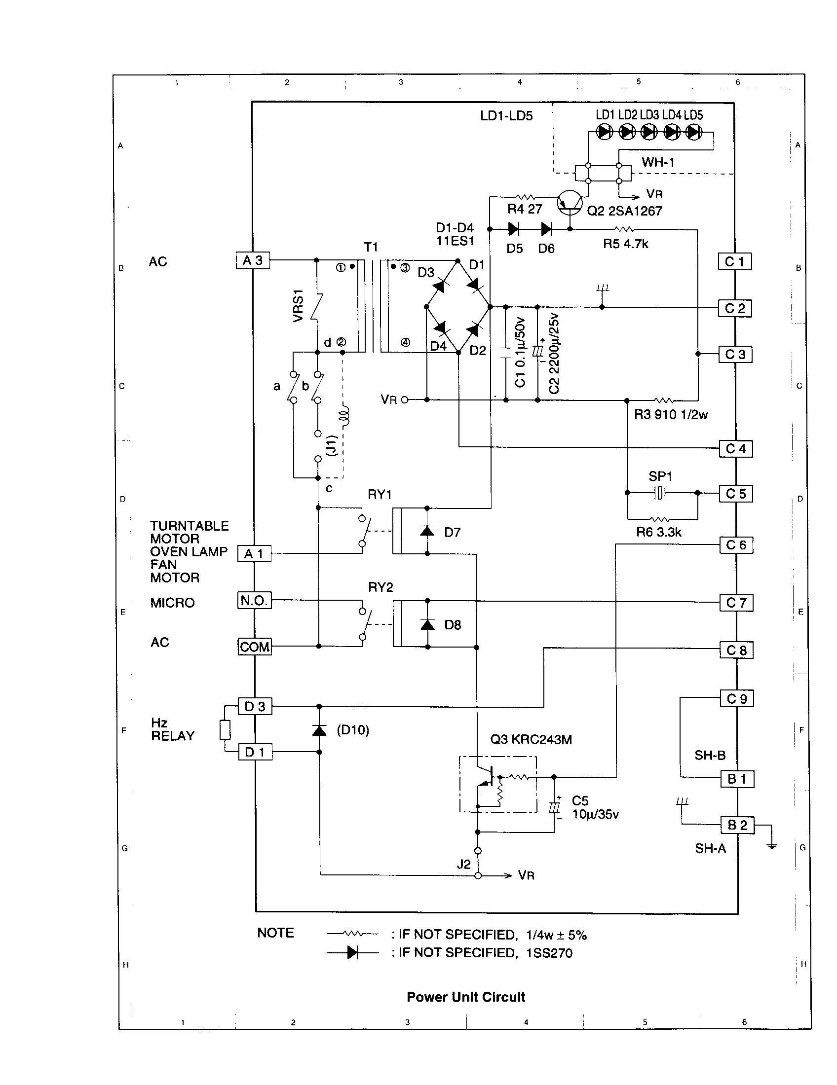 Power unit circuit