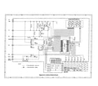Sharp R-305AK control panel circuit diagram
