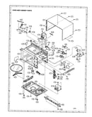 Oven and cabinet
