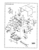 Oven and cabinet