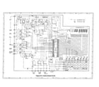 Sharp R-930AW control panel circuit diagram
