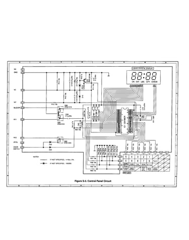 Control panel circuit