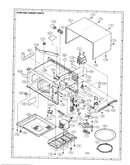Oven and cabinet