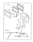 Control panel/door