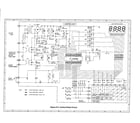 Sharp R-3W97 control panel circuit diagram