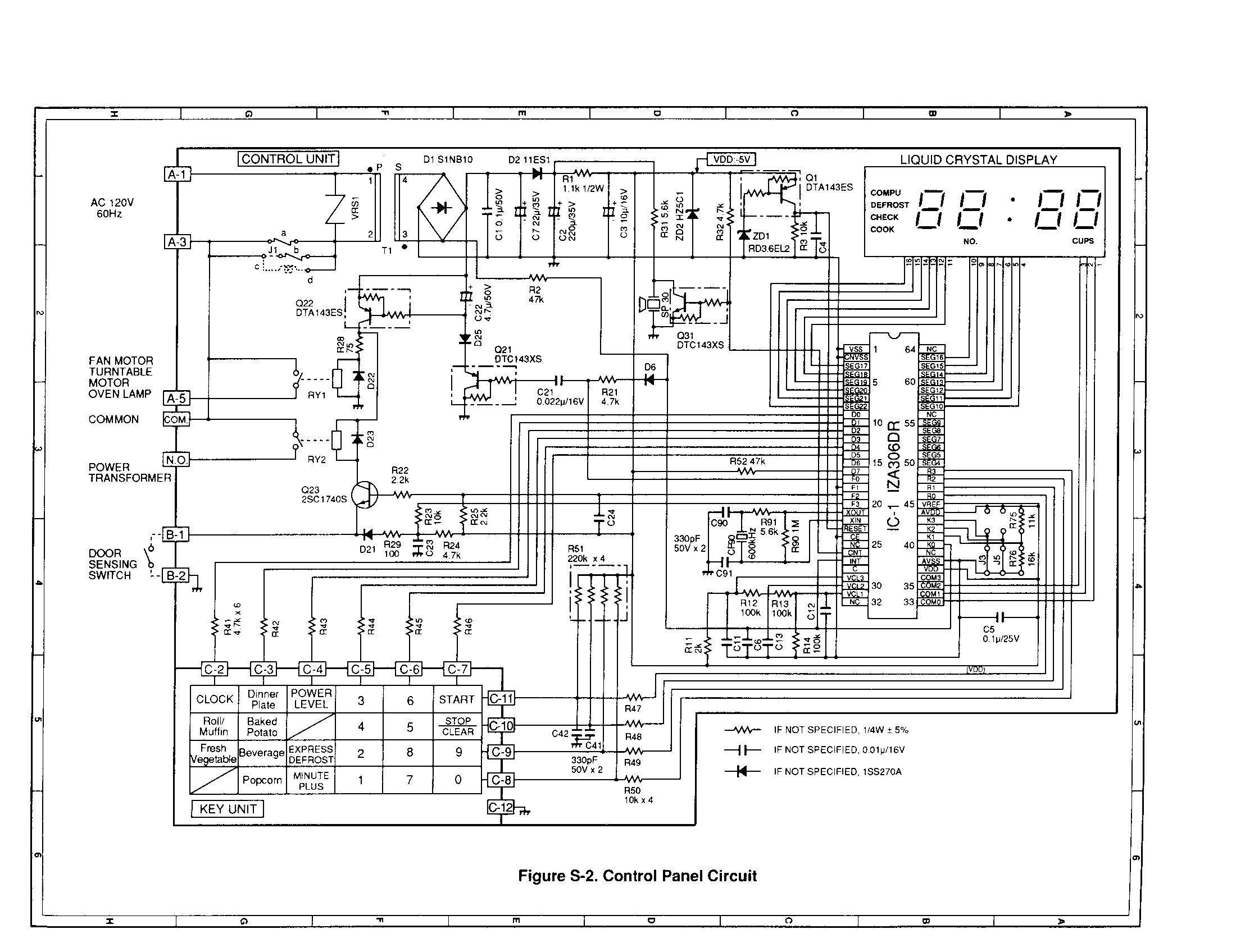 Control panel circuit