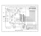 Sharp R-4B97 control panel circuit diagram
