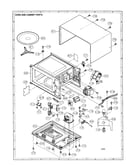Oven and cabinet