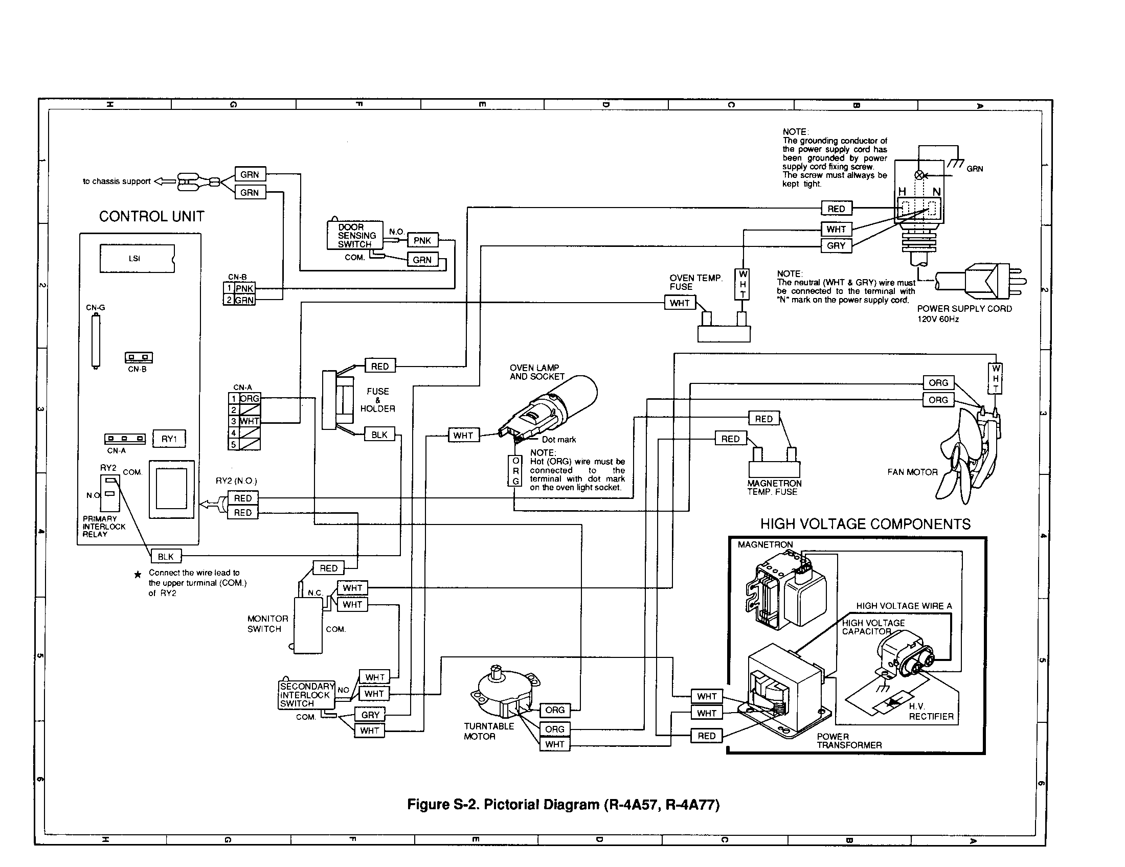 (R-4A57/R-4A77) PICTROIAL DIAGRAM