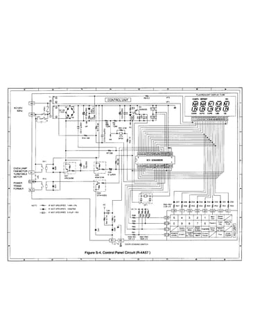 R-4a57 - control panel circuit