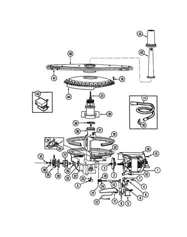 Pump and motor