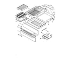 Kenmore 66595824001 warming drawer and broiler diagram