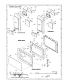 Control panel and door
