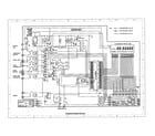 Sharp R-1460A control panel circuit diagram