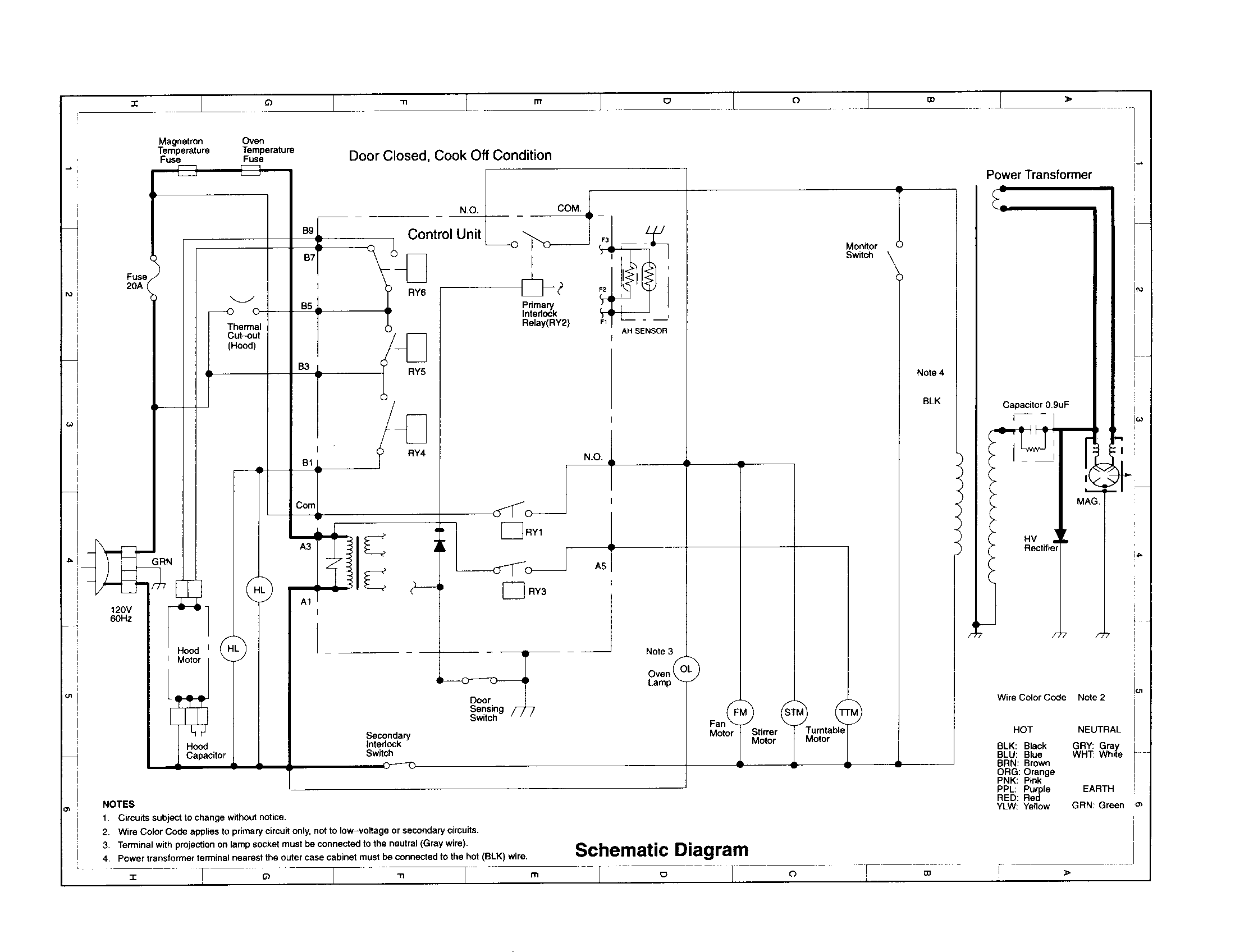 SCHEMATIC DIAGRAM