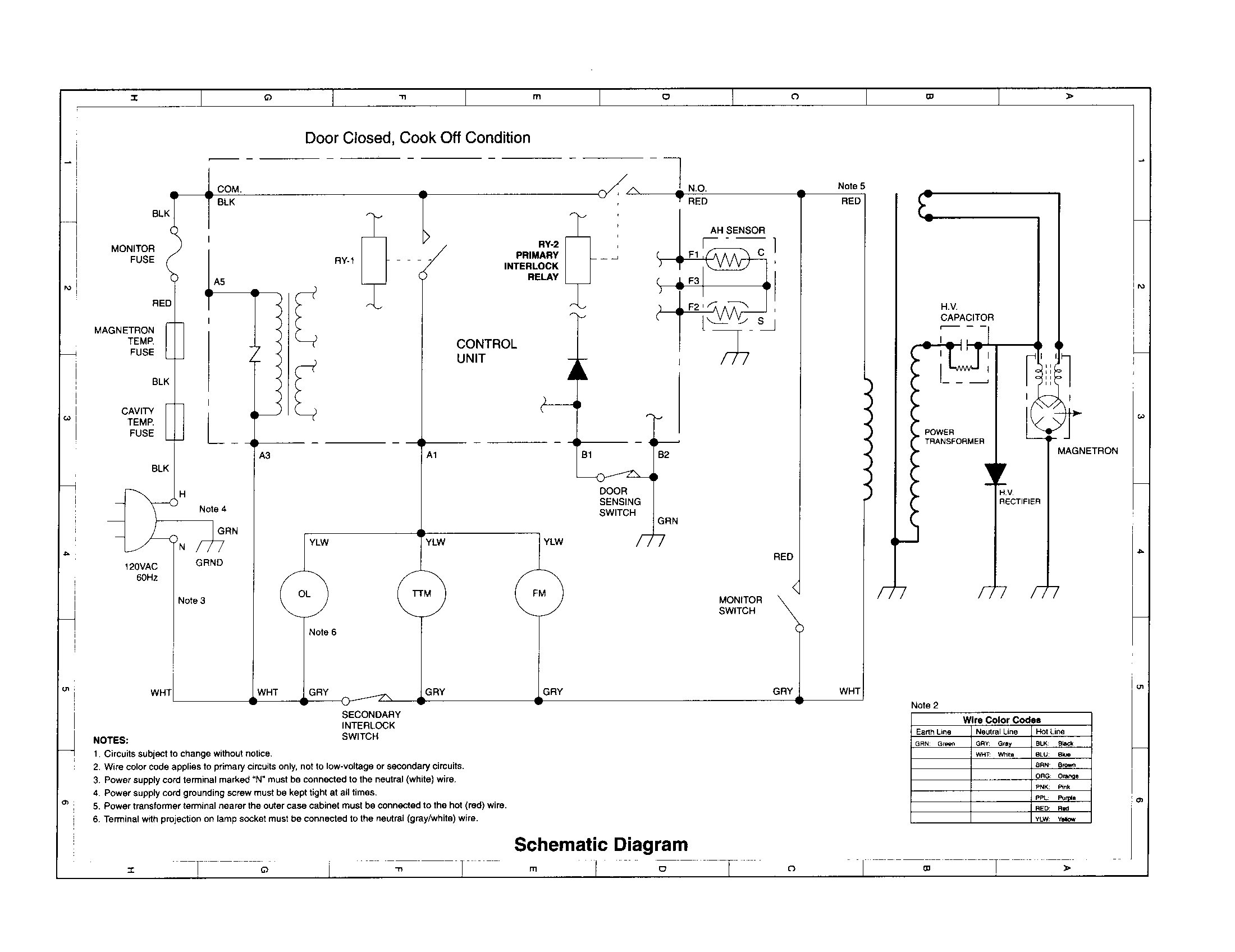 SCHEMATIC DIAGRAM