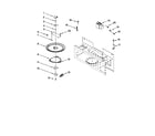 Kenmore 66561709100 magnetron and turntable diagram