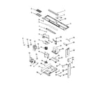 Kenmore 66561624100 interior and ventilation diagram