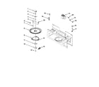 Kenmore 66561624100 magnetron and turntable diagram