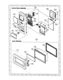 Control panel/door