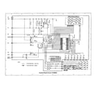 Sharp R-510AW control panel circuit (r508ak) diagram