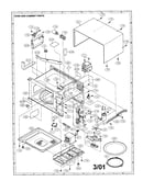 Oven and cabinet